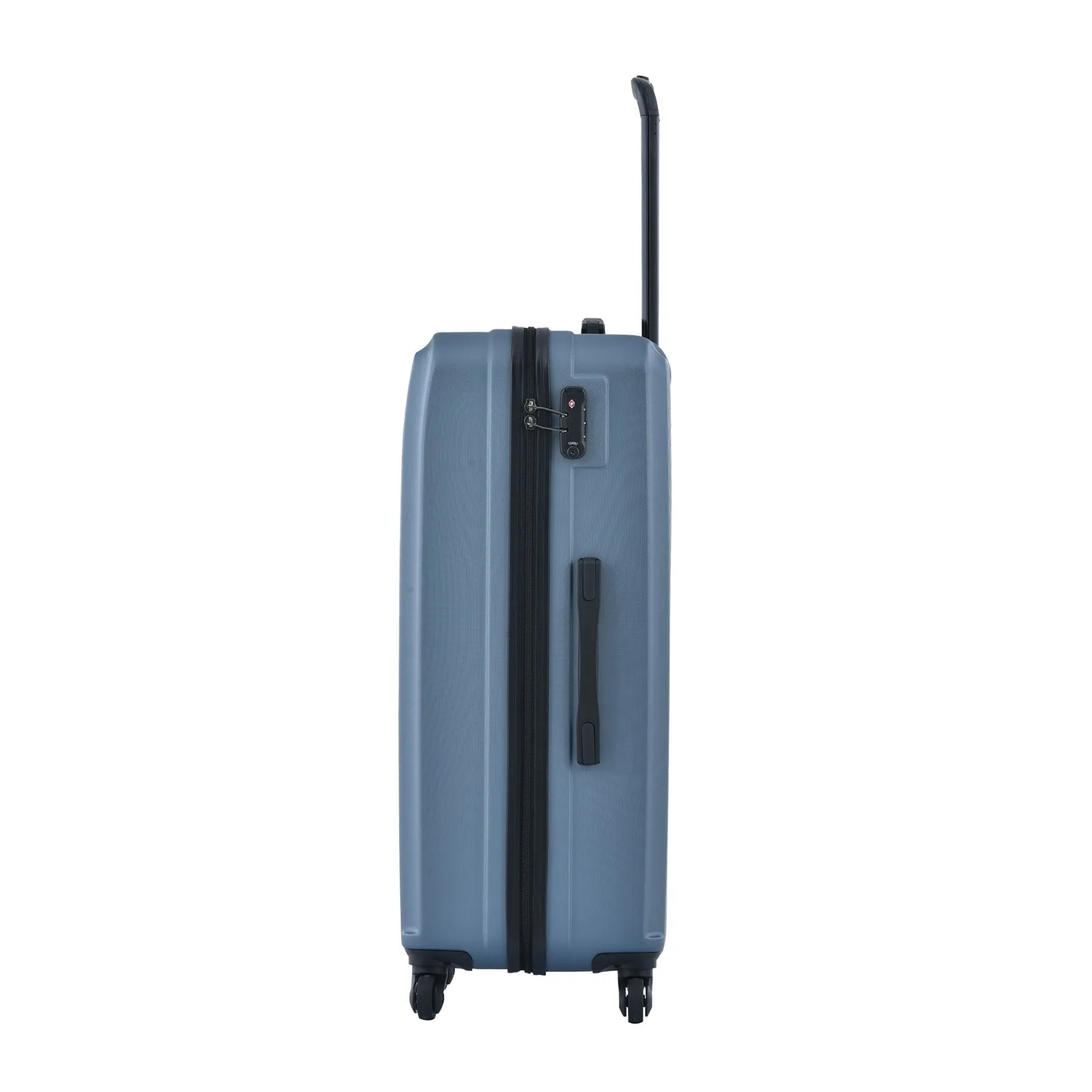 3 Piece Luggage Sets ABS Lightweight Suitcase with Two Hooks, Spinner Wheels, TSA Lock, (20/24/28)