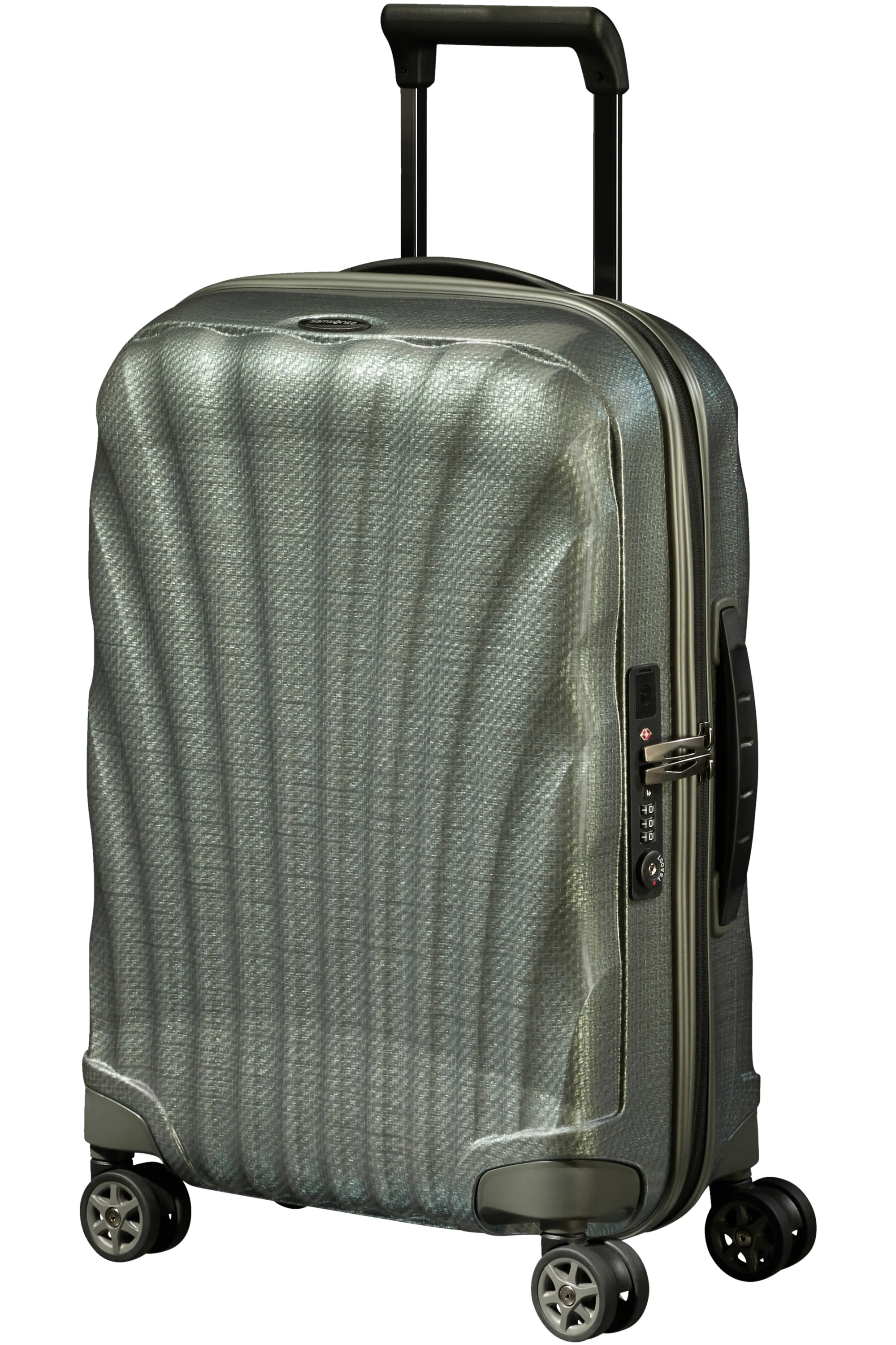 C-Lite Spinner (4 wheels) 55cm Cabin - Metallic Green