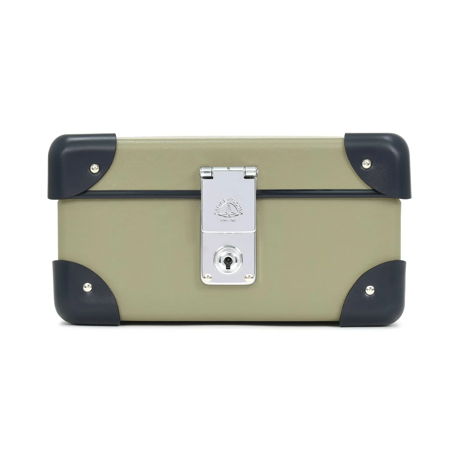 Centenary · 3-Slot Watch Case | Olive/Navy