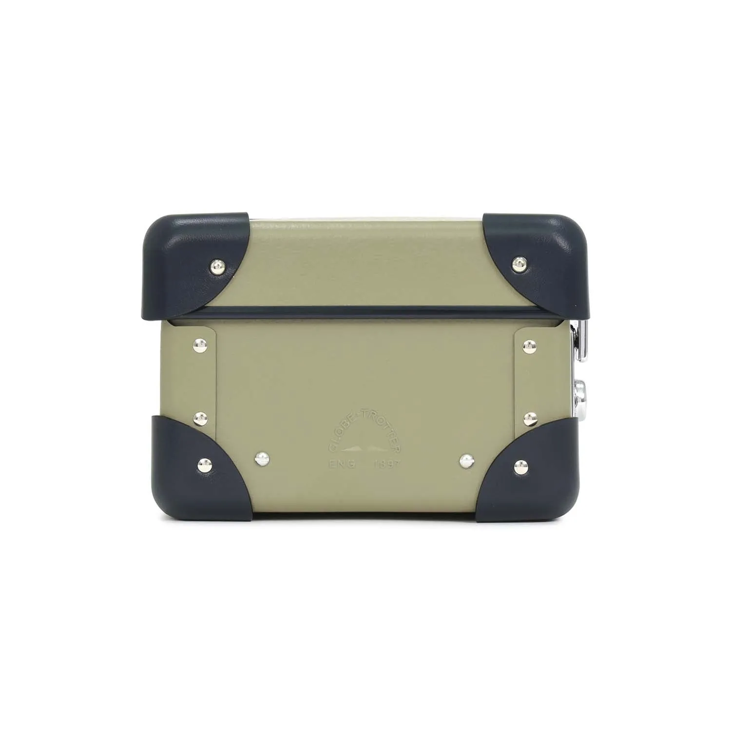Centenary · 3-Slot Watch Case | Olive/Navy