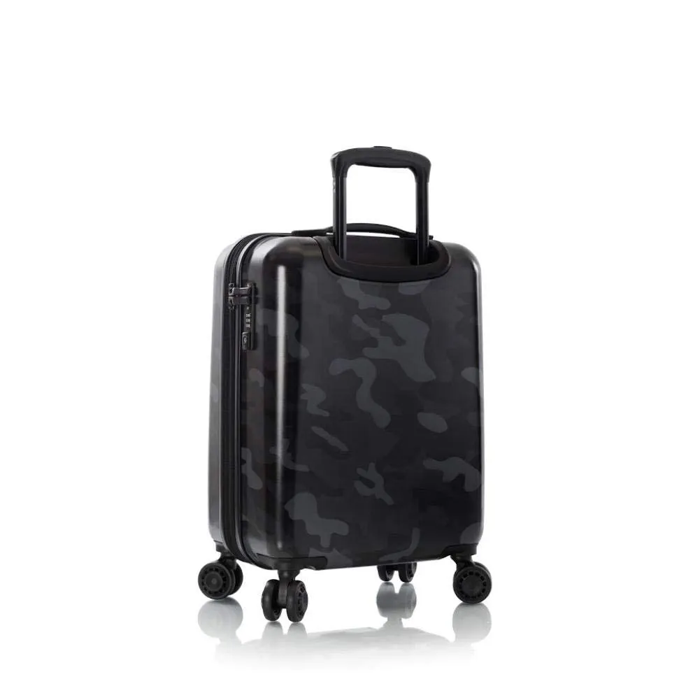 Heys America Black Camo 4-Wheel Spinner Hardside Luggage