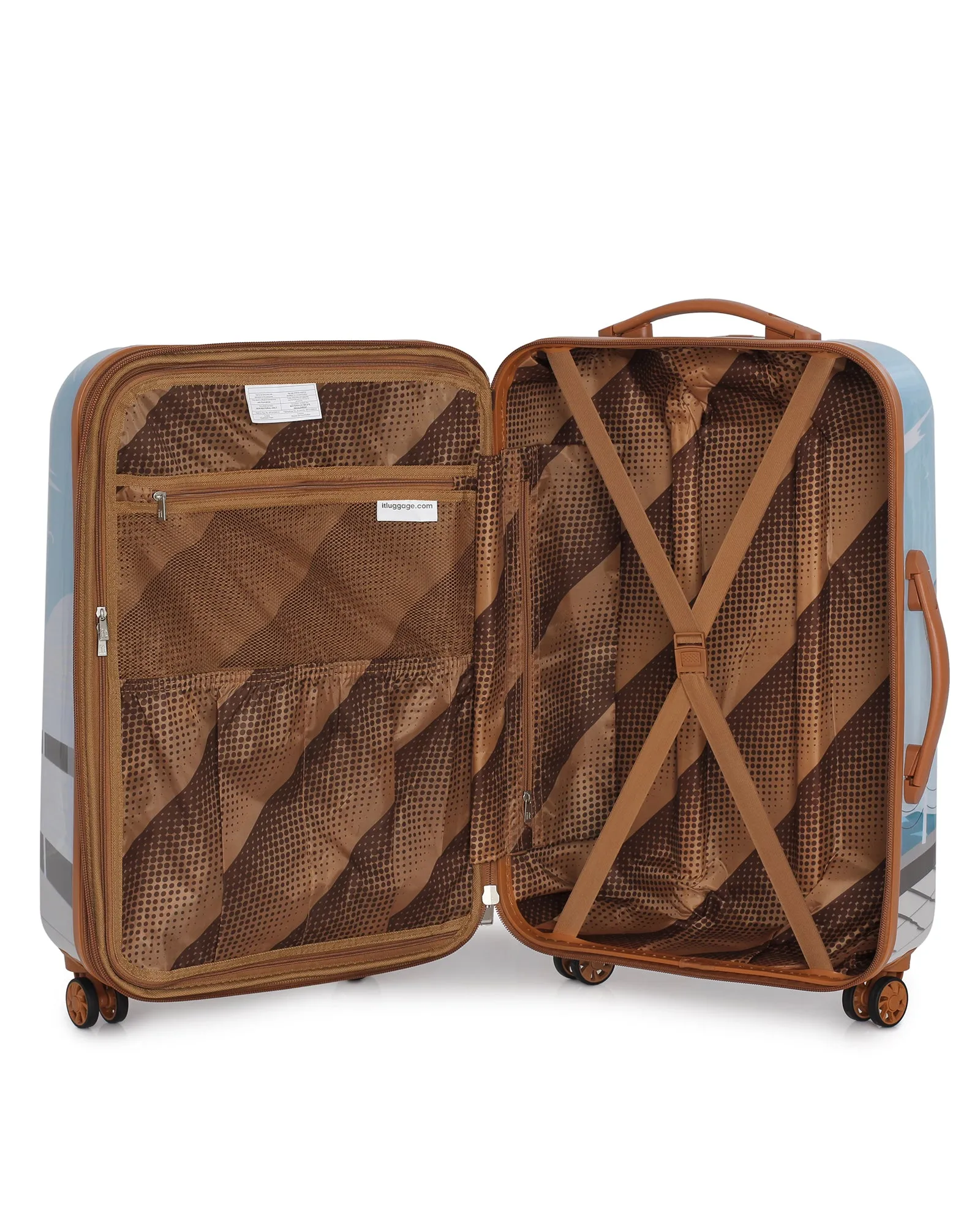 IT Luggage Virtuoso 22" 4-Wheel Carry-On Luggage