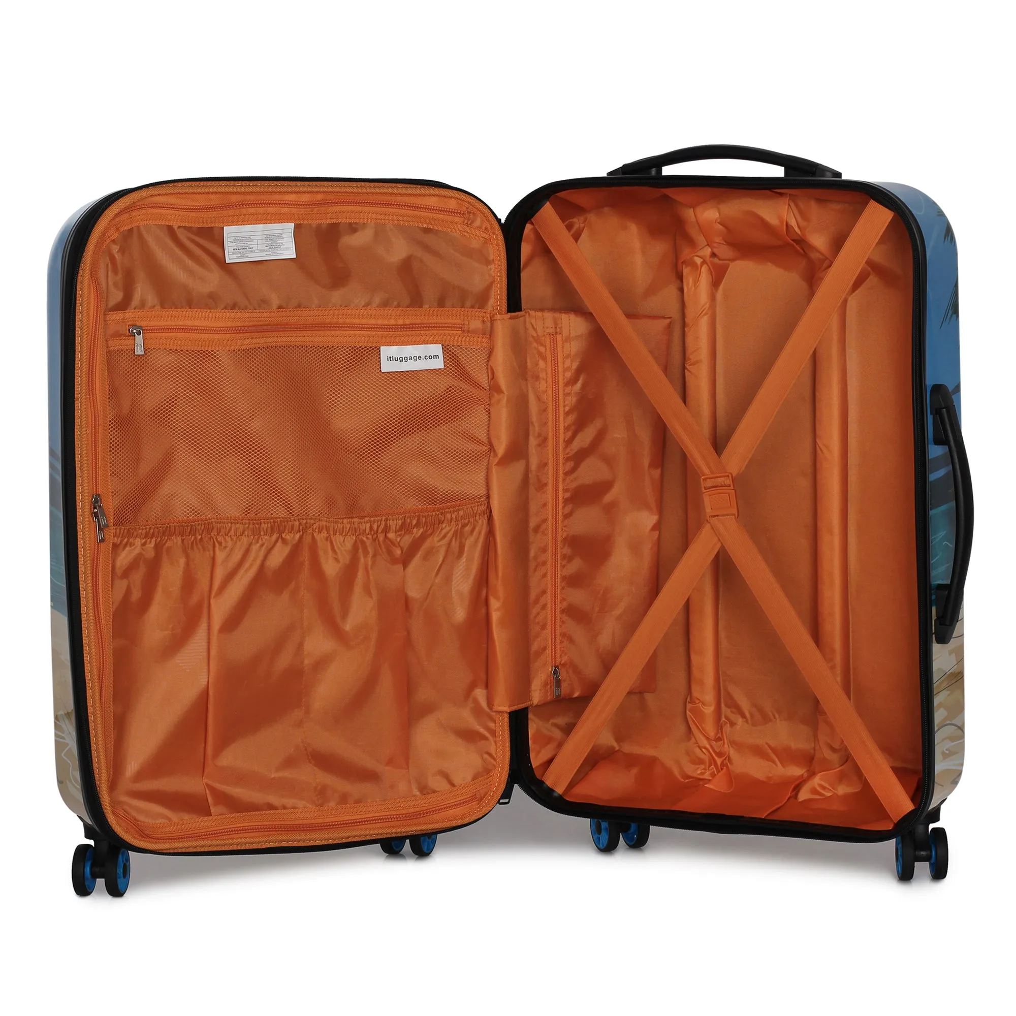 IT Luggage Virtuoso 22" 4-Wheel Carry-On Luggage
