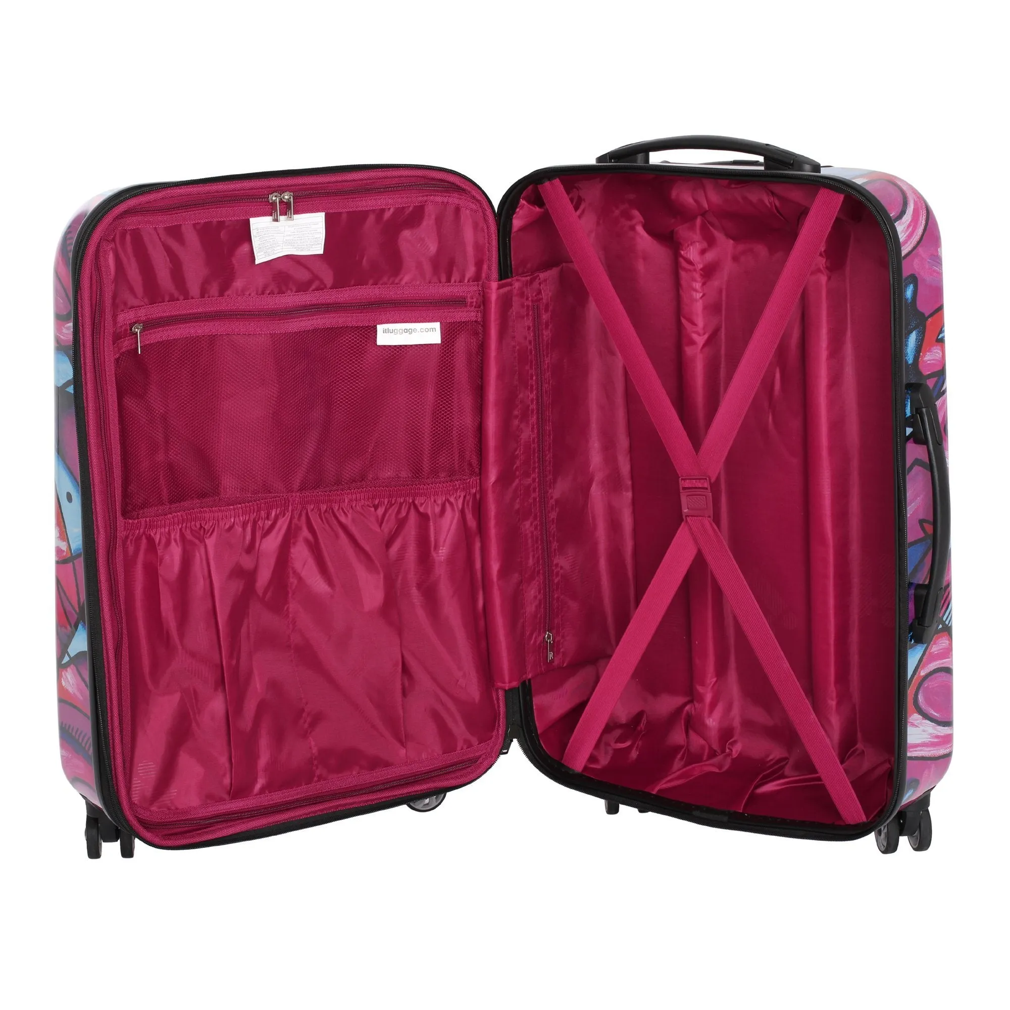 IT Luggage Virtuoso 22" 4-Wheel Carry-On Luggage