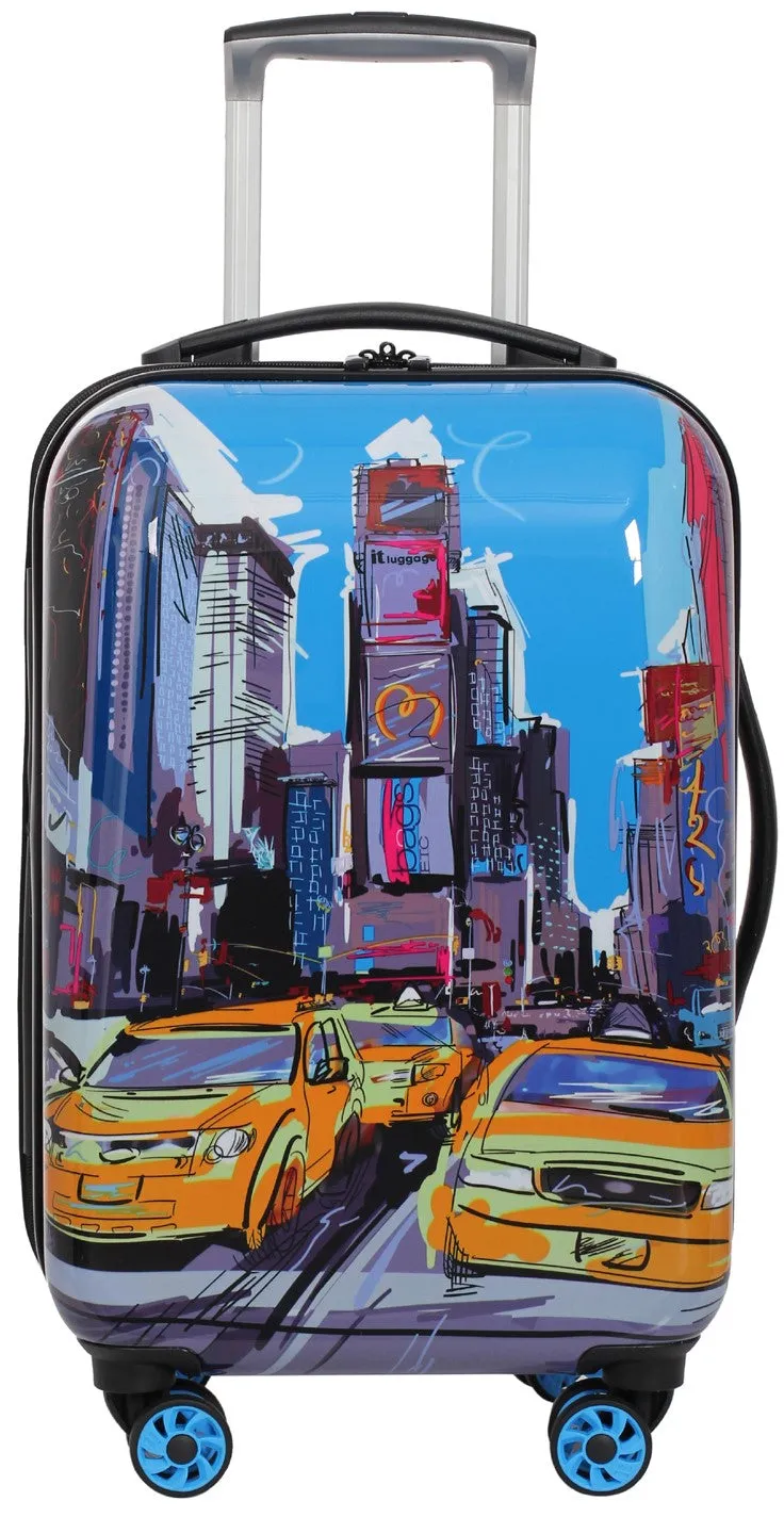 IT Luggage Virtuoso 22" 4-Wheel Carry-On Luggage