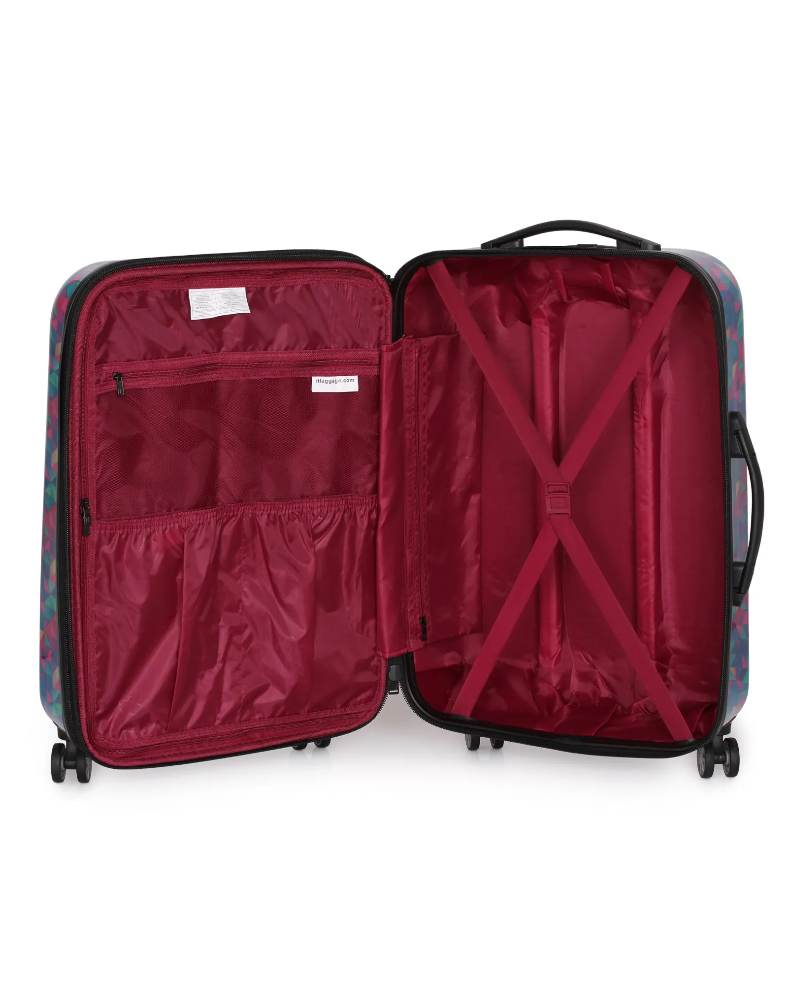 IT Luggage Virtuoso 22" 4-Wheel Carry-On Luggage