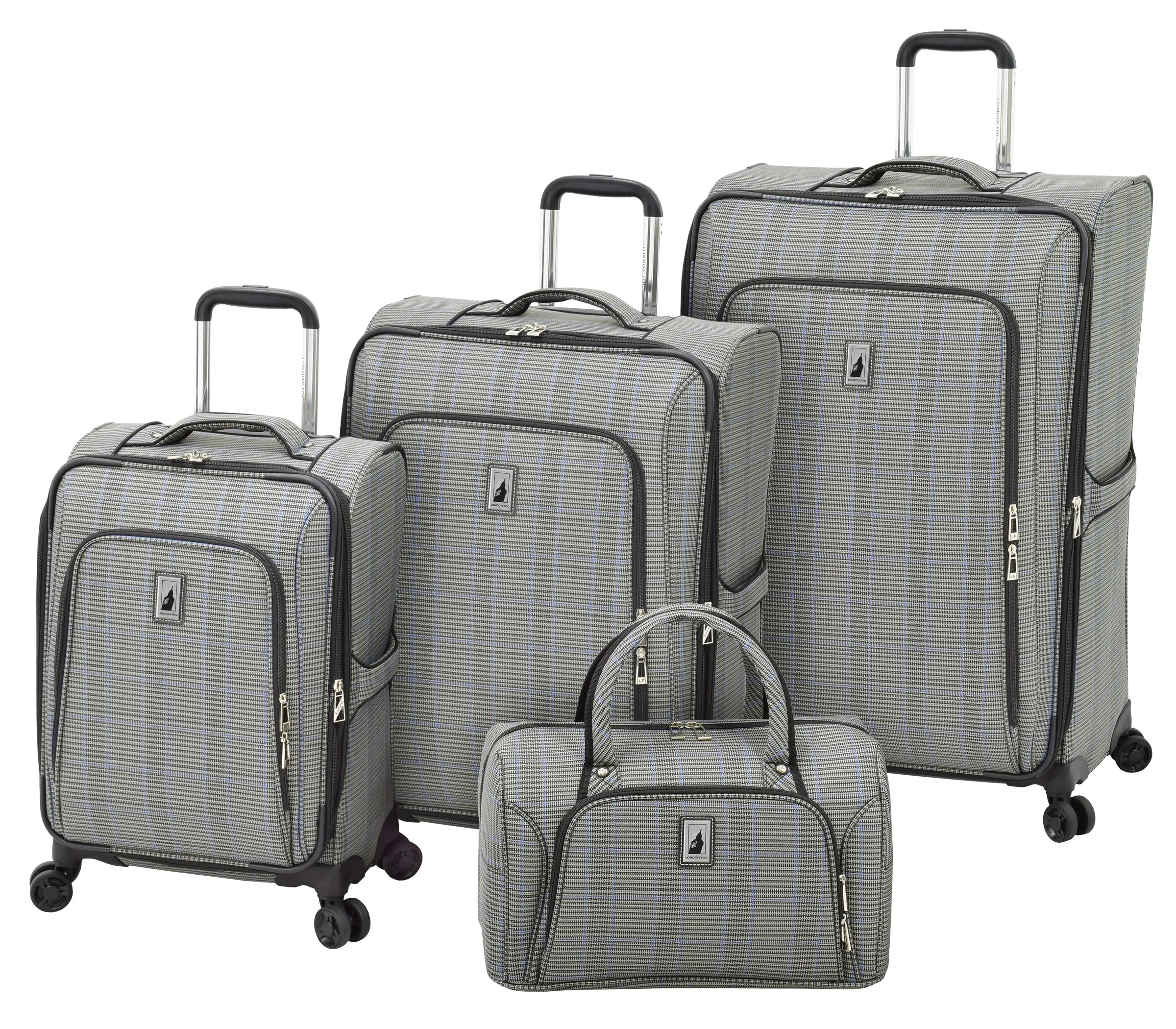 London Fog Knightsbridge II 4 Piece Set (Cabin,21,25,29) 4-Wheel Luggage Sets