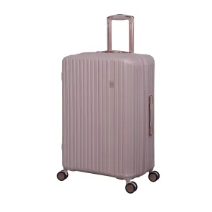 Luxuriant 27" Hardside Checked 8 Wheel Expandable Spinner (Prada Pink)
