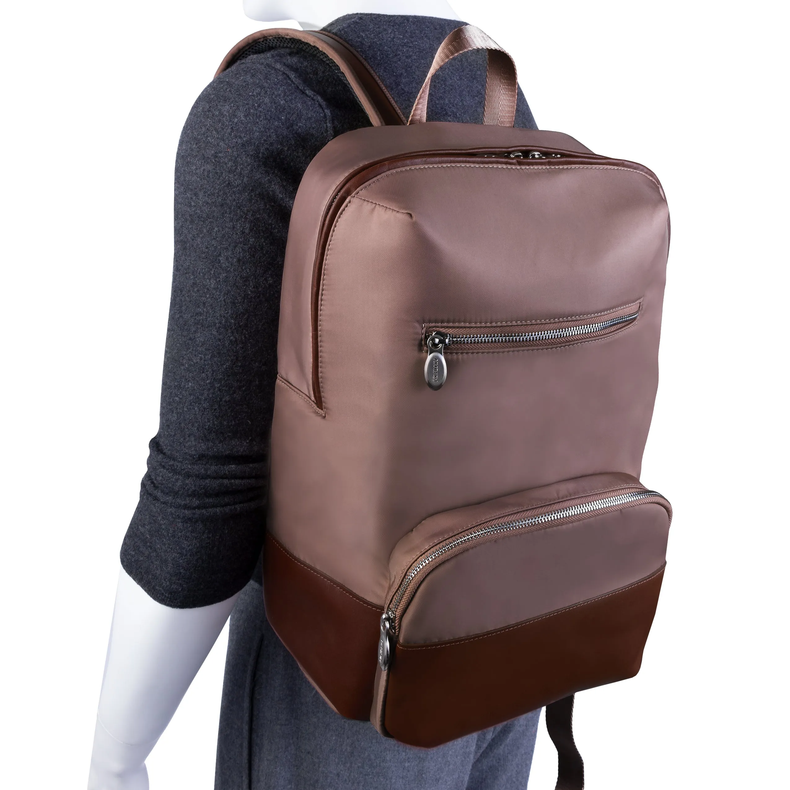 McKlein USA N Series Brooklyn Nylon Contour Backpack