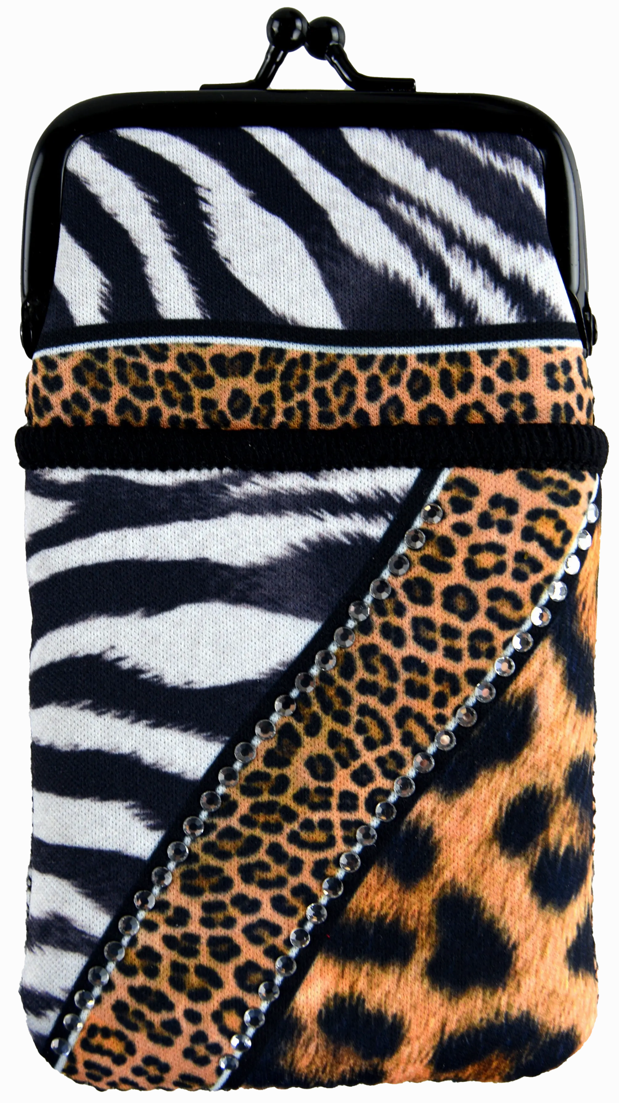Neoprene Cigarette Pouch with Pocket - 8 Pieces Per Retail Ready Display 22057