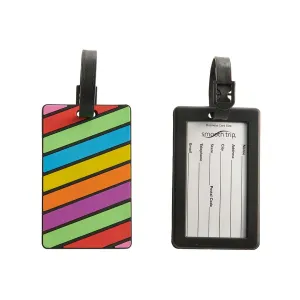 Rubberized Luggage Tags
