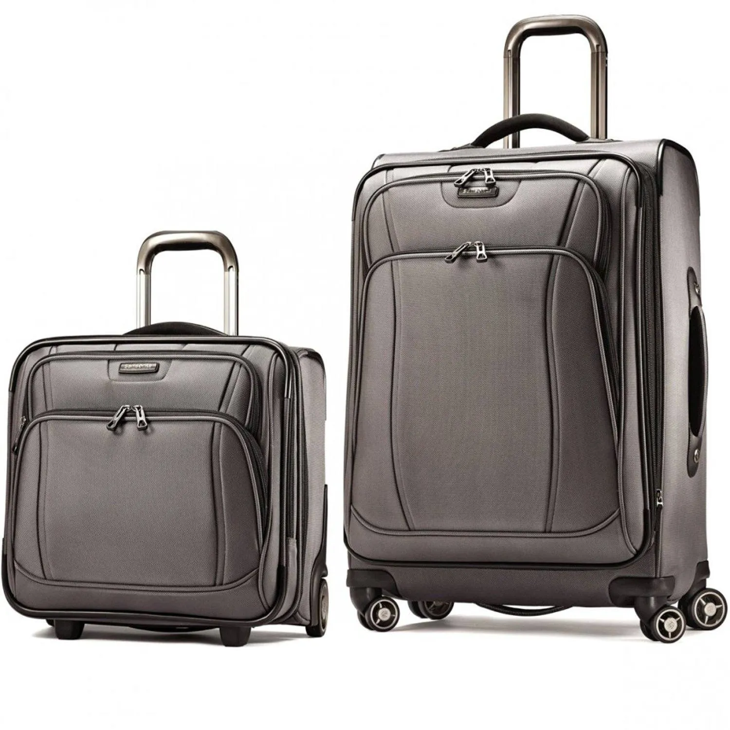 Samsonite Dk3 Set Wheeled Underseater Tote & 25 4-Wheeled Spinner