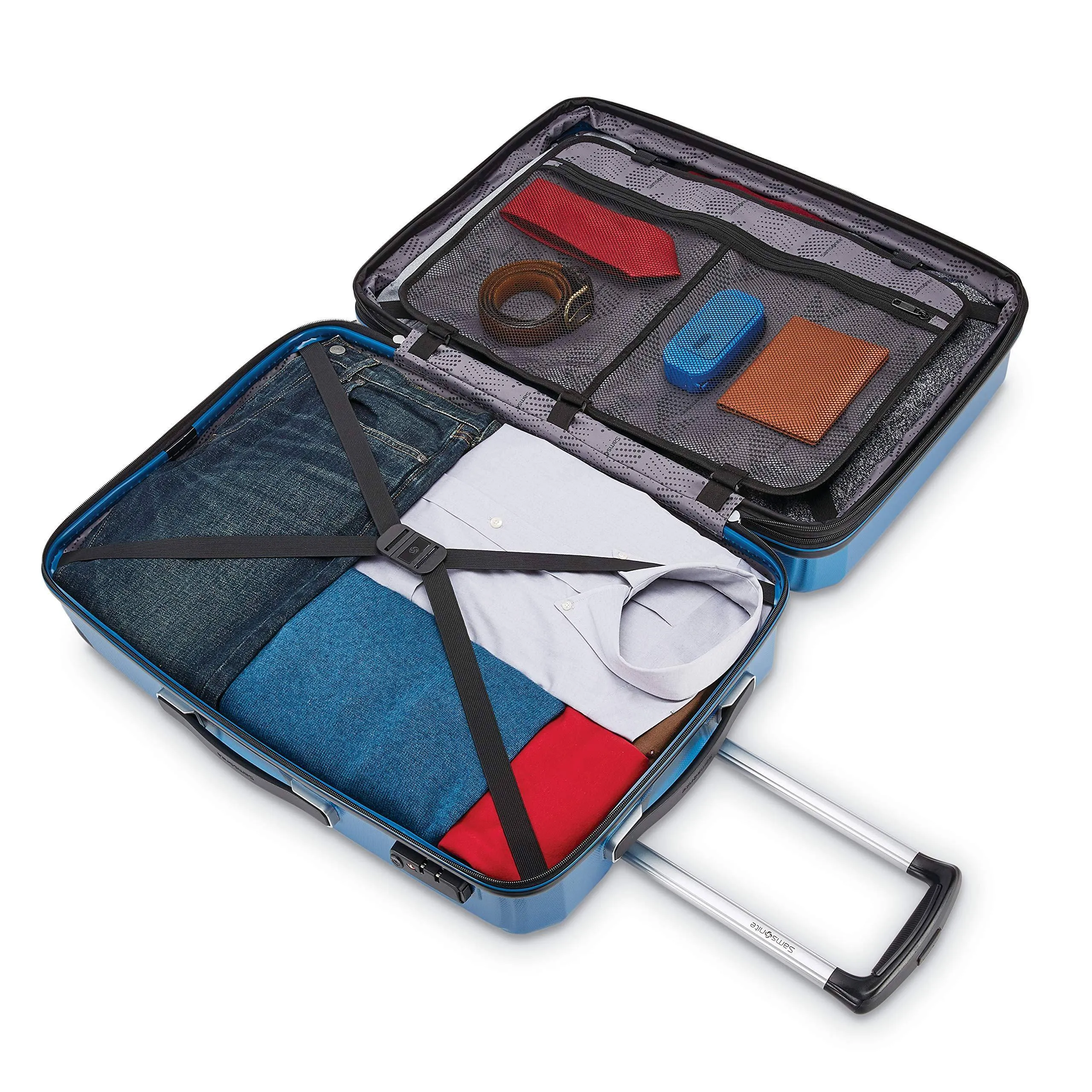 Samsonite Winfield 3 DLX 3 Piece Set (20"/24"/28") 4-Wheel Luggage Set