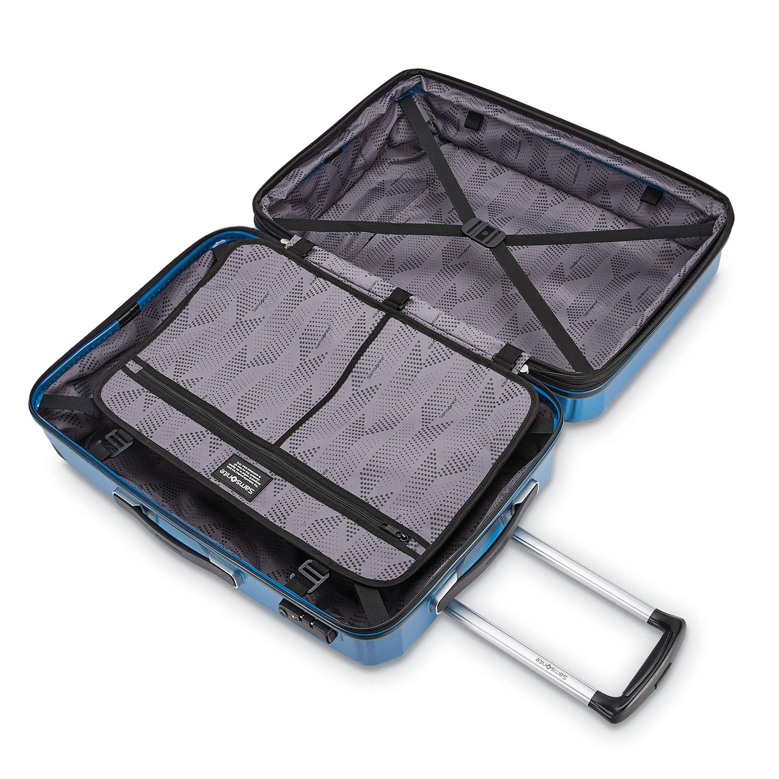 Samsonite Winfield 3 DLX 3 Piece Set (20"/24"/28") 4-Wheel Luggage Set