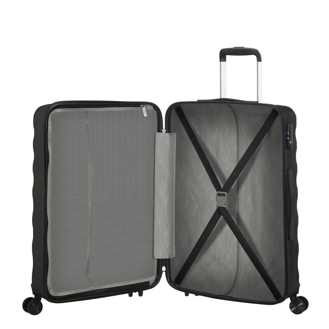 Speedlink 3 Piece Luggage Set (55cm, 67cm, & 77cm) - Black