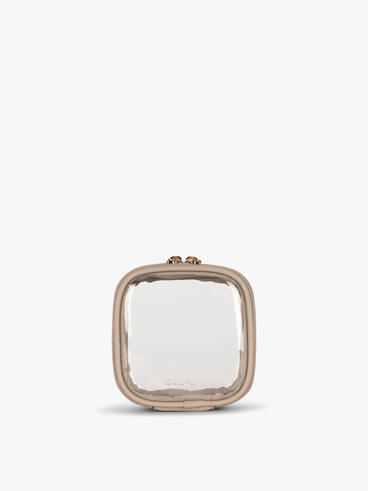 Tiny Clear Cosmetics Case