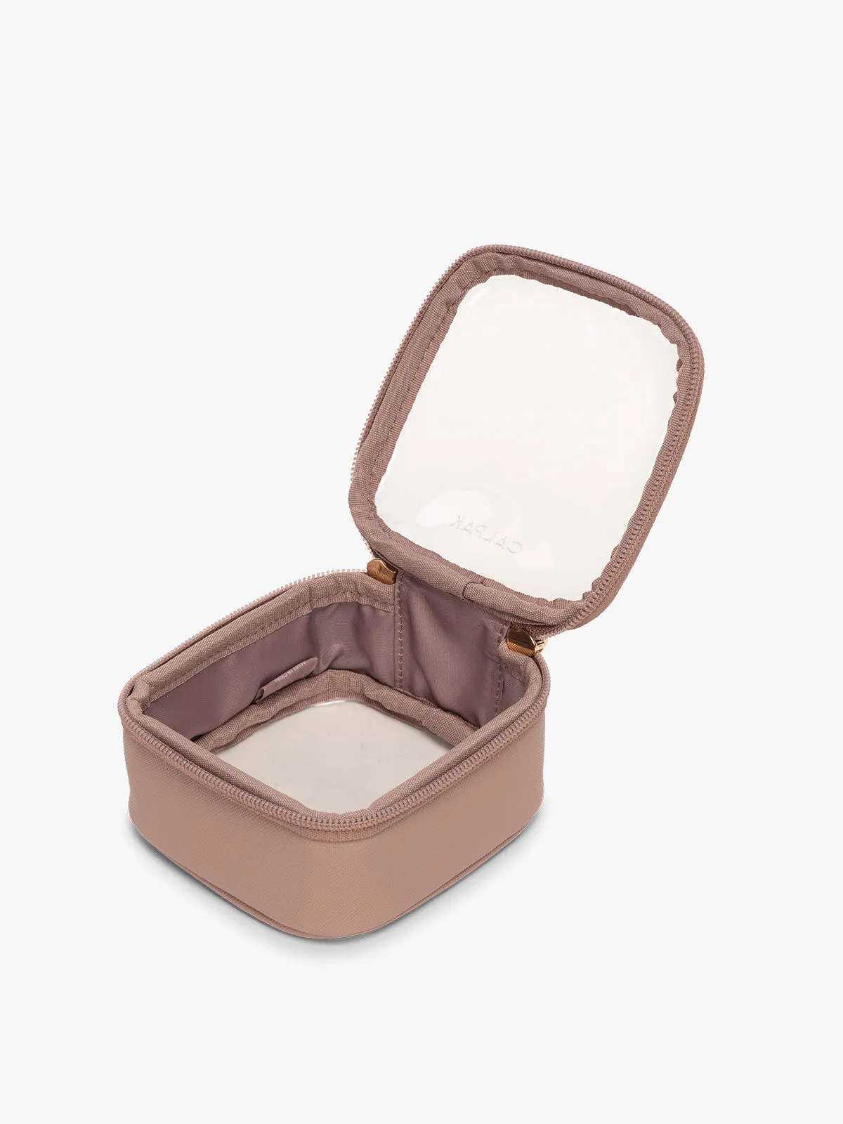 Tiny Clear Cosmetics Case