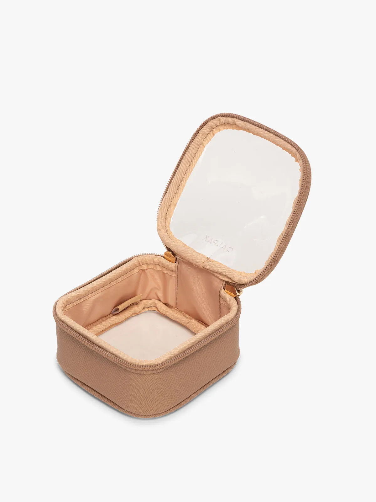 Tiny Clear Cosmetics Case