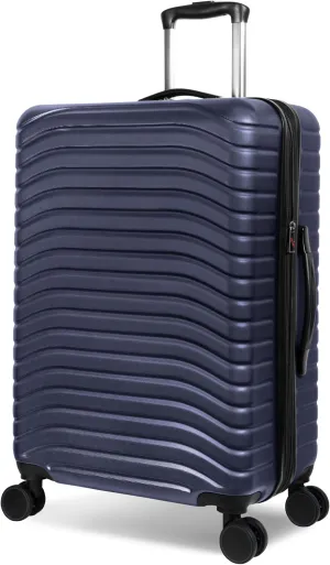TOTAL TRAVELWARE Everest Expandable Hardsided Spinner, 24-Inch Checked Medium