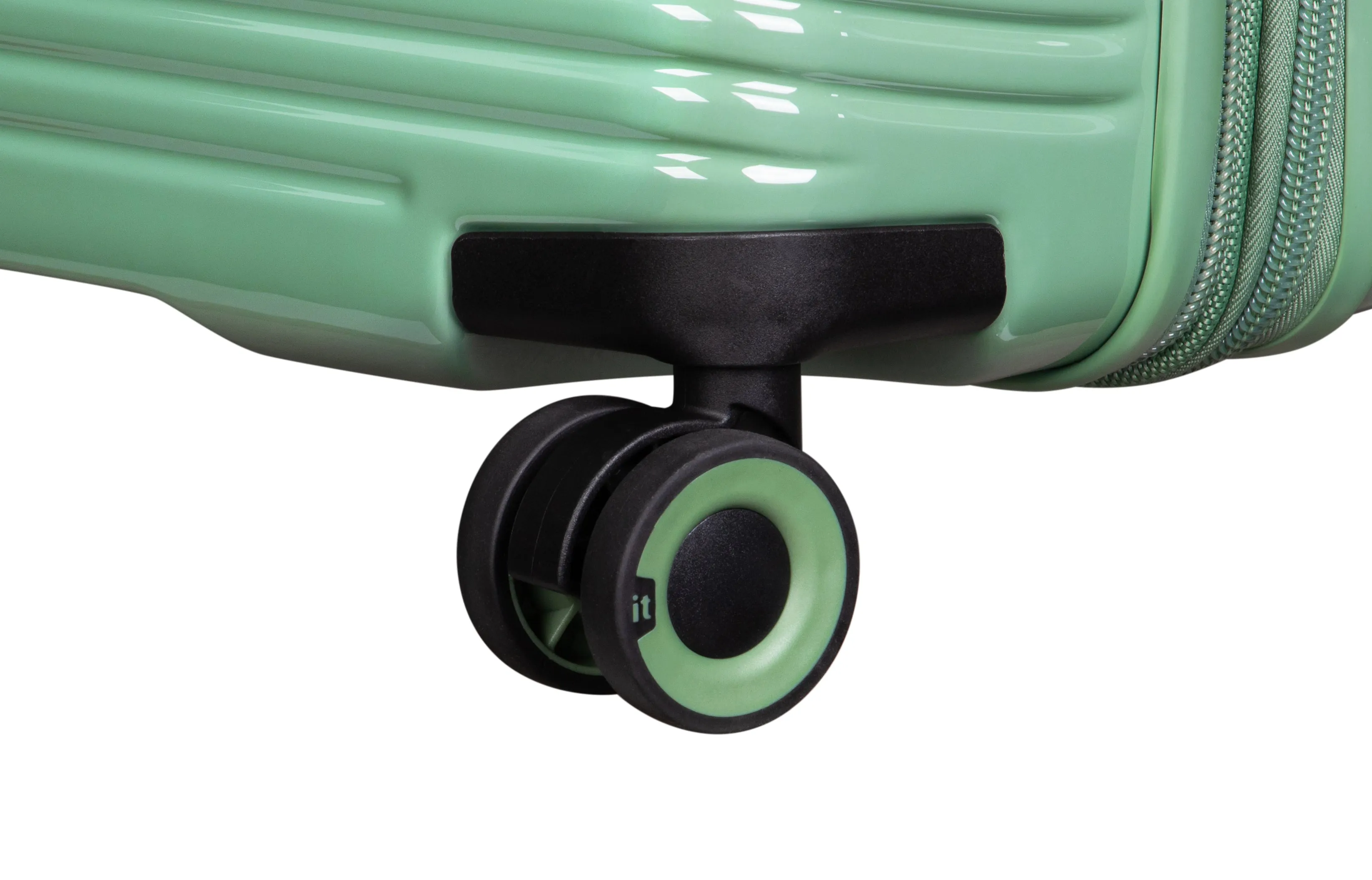 Traversed 28" Hardside Checked 8 Wheel Expandable Spinner (Hedge Green)